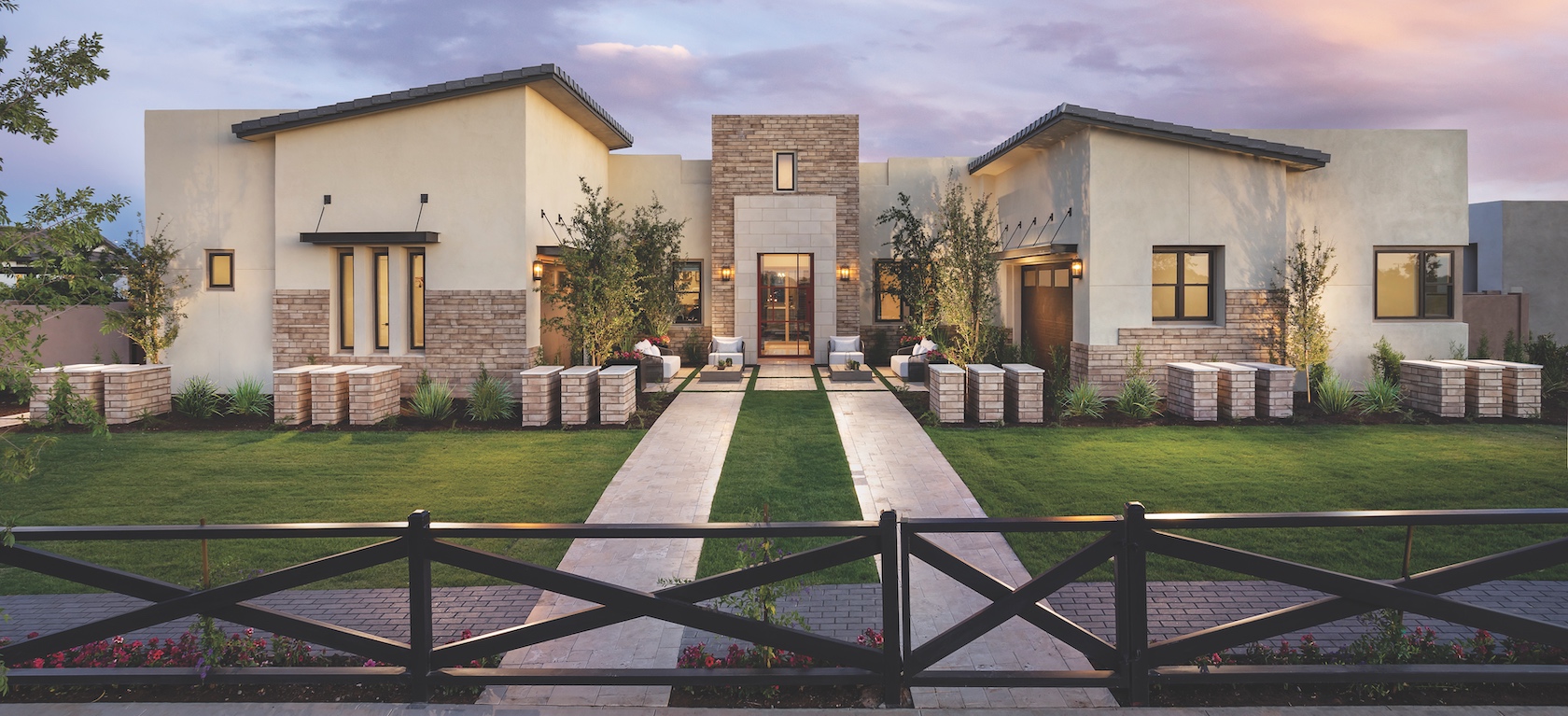 Single-Story, Ranch-Style Home Design Trends | Build Beautiful, image size:1680x767