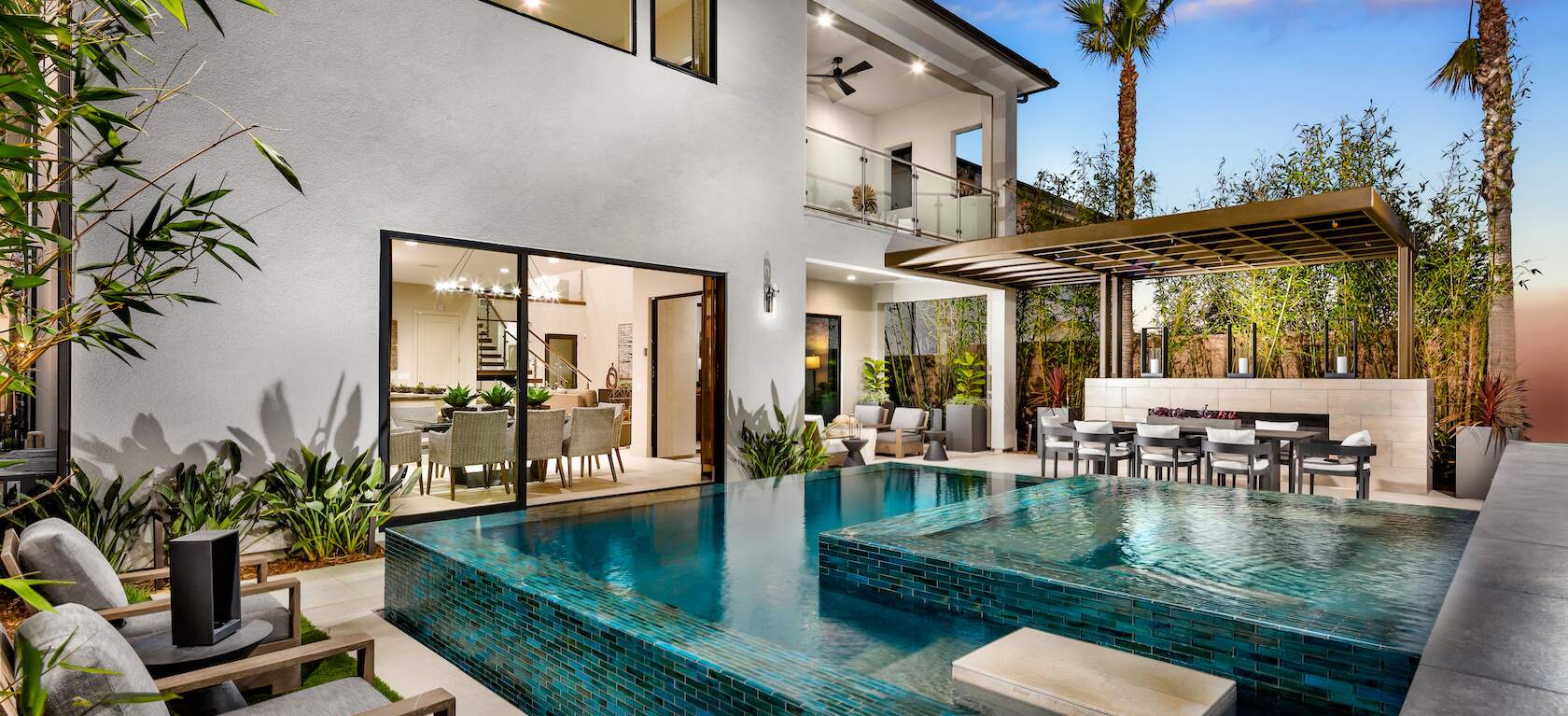 American Dream House Plan | Ranch Barn House Plan with Lofted Ceilings and  Huge Garage - MF-1529, image size:1680x767